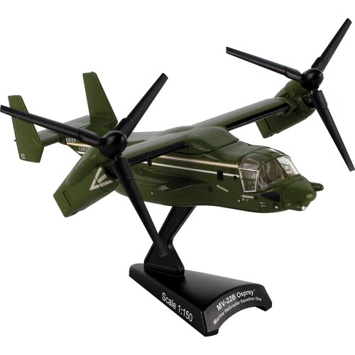 POSTAGE STAMP 1/150 MV-22 オスプレイ HMX-1 大統領専用機 完成品