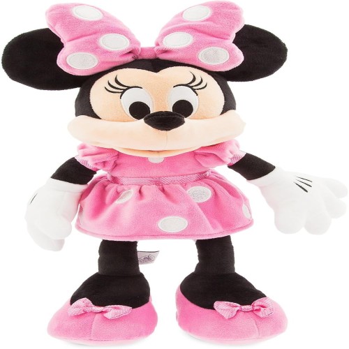 Disney ディズニー Minnie Mouse Plush ミニーマウス ぬいぐるみ ピンク 中サイズ 18インチ 46cm 2018 [並行輸入品]