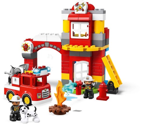 レゴ(LEGO) デュプロ 光る! 鳴る! 消防車と消防署 10903_2