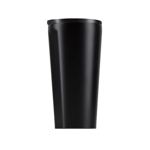 CORKCICLE日本正規販売品ステンレス タンブラー 真空断熱 ふた付き 470ml TUMBLER DIPPED ブラックアウト 16oz 保冷 保温 透明蓋 SPICE OF LIFE(スパイス) 2116DBOの通販は