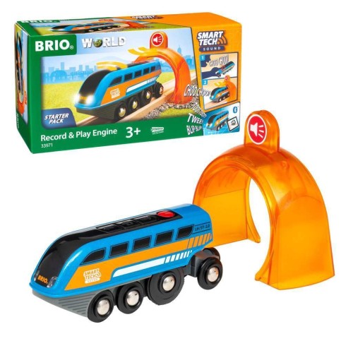 BRIO ( ブリオ ) スマートテック サウンドエンジン 対象年齢3歳~ ( 電動車両 電車 おもちゃ 木製 レール ) 33971_1