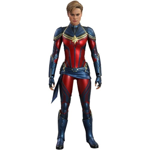ホットトイズ ムービー・マスターピース アベンジャーズ/エンドゲーム キャプテン・マーベル 1/6スケールフィギュア 青 MM#575