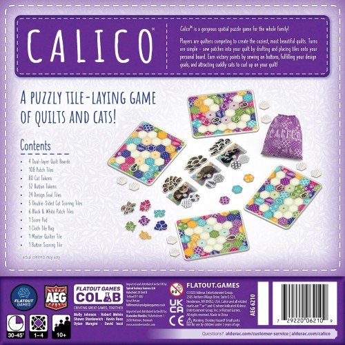 Alderac Entertainment Group (AEG) Calico_1