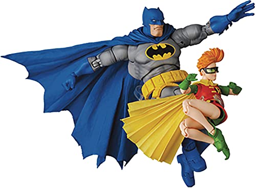 メディコム・トイ MAFEX マフェックス No.139 バットマン ブルーバージョン  ロビン The Dark Knight Returns 各全高約160/110mm 塗装済み アクションフィギュア
