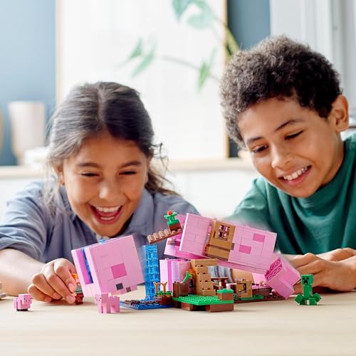 レゴ(LEGO) マインクラフト ブタのおうち 21170 おもちゃ ブロック クリスマスプレゼント プレゼント テレビゲーム 動物 どうぶつ 家 おうち 男の子 女の子 8歳以上_2