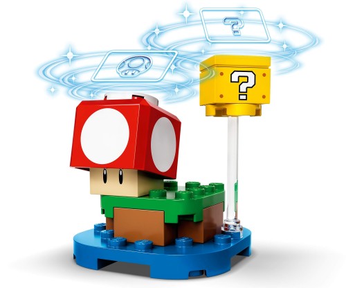 メーカー特典 レゴ(LEGO) スーパーマリオ レゴ(R)マリオ と ぼうけんのはじまり 〜 スターターセット 71360+スーパーキノコ ミニセット 付き_2