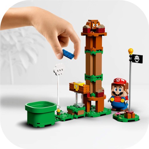 メーカー特典 レゴ(LEGO) スーパーマリオ レゴ(R)マリオ と ぼうけんのはじまり 〜 スターターセット 71360+スーパーキノコ ミニセット 付き_4