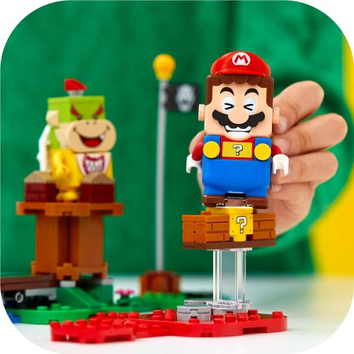 メーカー特典 レゴ(LEGO) スーパーマリオ レゴ(R)マリオ と ぼうけんのはじまり 〜 スターターセット 71360+スーパーキノコ ミニセット 付き_5