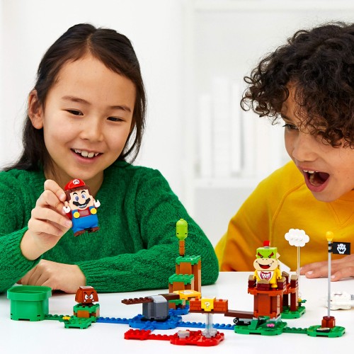 メーカー特典 レゴ(LEGO) スーパーマリオ レゴ(R)マリオ と ぼうけんのはじまり 〜 スターターセット 71360+スーパーキノコ ミニセット 付き_6