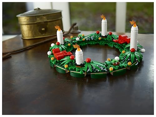 レゴ(LEGO) クリスマスリース 2-in-1 おもちゃ 玩具 プレゼント ブロック 男の子 女の子 子供 8歳 9歳 10歳 11歳 小学生 知育 インテリア雑貨 オシャレ クリスマス ギフト Christmas 40426_1