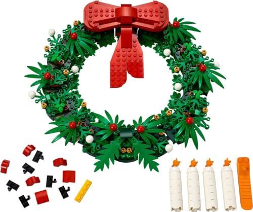 レゴ(LEGO) クリスマスリース 2-in-1 おもちゃ 玩具 プレゼント ブロック 男の子 女の子 子供 8歳 9歳 10歳 11歳 小学生 知育 インテリア雑貨 オシャレ クリスマス ギフト Christmas 40426_2