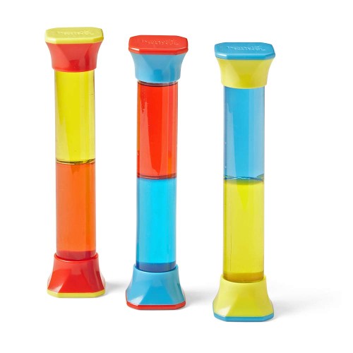 ラーニング リソーシズ リラックスカラフルボトル ColorMix Sensory Tubes 感情コントロール SEL リラックスグッズ おもちゃ 3個セット 93386 正規品