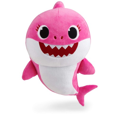 正規品BS ぬいぐるみ ベイビーシャーク(L)メロディ付き マミーシャーク 18 Plush Doll - Mommy Shark