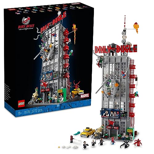 レゴ(LEGO) マーベル デイリー・ビューグル おもちゃ 玩具 誕生日 プレゼント ブロック 母の日 父の日 男性 女性 マーベル グッズ フィギュア 76178