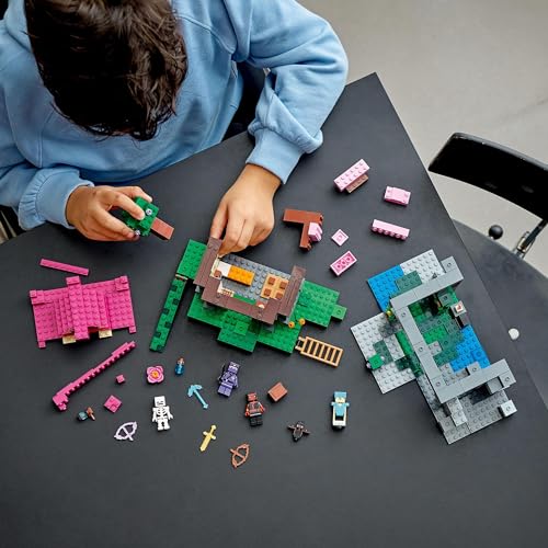 レゴ(LEGO) マインクラフト 訓練場 21183 おもちゃ ブロック プレゼント テレビゲーム 家 おうち 男の子 女の子 8歳以上_3