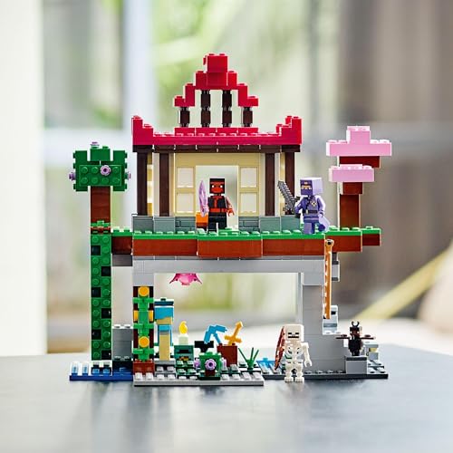 レゴ(LEGO) マインクラフト 訓練場 21183 おもちゃ ブロック プレゼント テレビゲーム 家 おうち 男の子 女の子 8歳以上_4