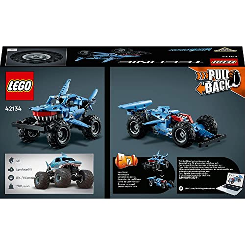 レゴ(LEGO) テクニック Monster Jam(TM) メガロドン(TM) 42134 おもちゃ ブロック プレゼント トラック STEM 知育 男の子 7歳以上_6