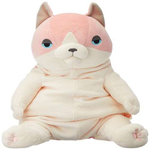 シナダグローバル(Shinada Global) もちシリーズ もちねこ パステル サクラ (L) 22×22×30cm ぬいぐるみ ネコ アニマル MONE-0350PS