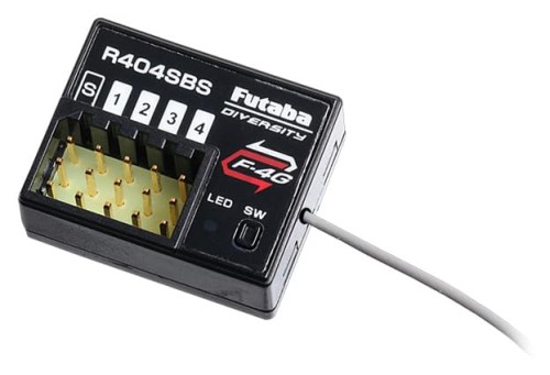 双葉電子工業 RECEIVER R404SBS (JPN) (カー用F-4G方式 10ch T10PX標準レシーバー) 00107288-3