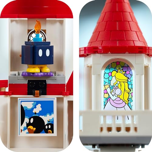 レゴ(LEGO) スーパーマリオ ピーチ城 チャレンジ 誕生日ギフト 71408 おもちゃ ブロック プレゼント テレビゲーム お城 男の子 女の子 8歳以上_5