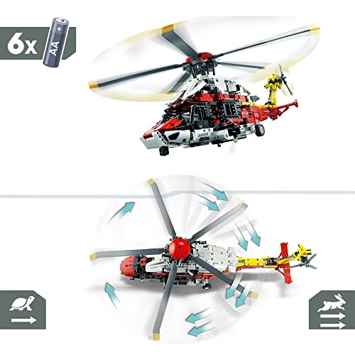 レゴ(LEGO) テクニック エアバス H175 レスキューヘリコプター 42145 おもちゃ ブロック プレゼント レスキュー 車 くるま 男の子 11歳以上_3