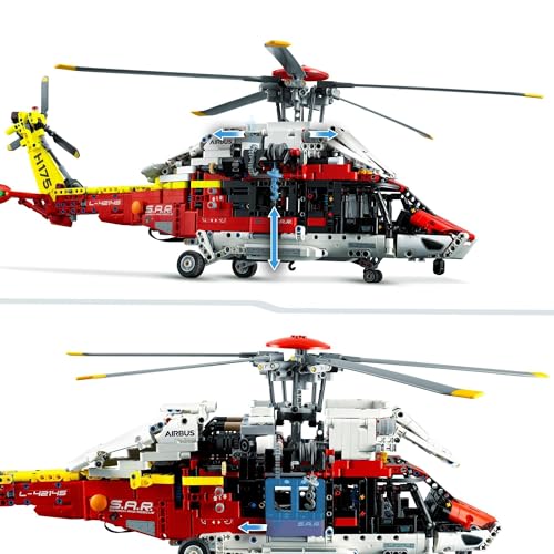 レゴ(LEGO) テクニック エアバス H175 レスキューヘリコプター 42145 おもちゃ ブロック プレゼント レスキュー 車 くるま 男の子 11歳以上_4