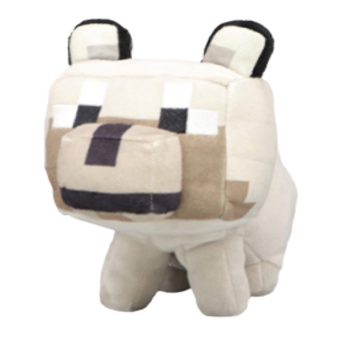 JAIA オオカミ ベビーぬいぐるみ 〜キツネ・オオカミ・パンダ〜 約18cm