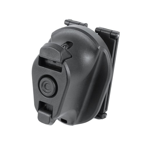 [LayLax] P90 クイックホルスター ブラック KRYTAC クライタック FN P90 エアガン 対応 ワンタッチ 着脱 モール対応 東京マルイ対応 装備