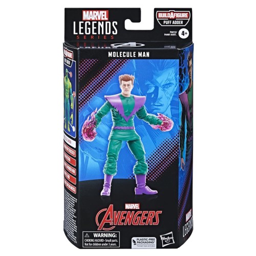 マーベル レジェンドシリーズ:分子マン クラシックコミック コレクター収集品 6インチ アクションフィギュア 4歳以上