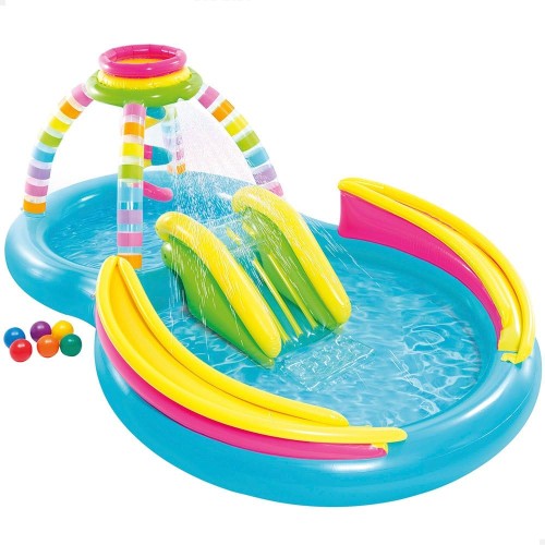 INTEX(インテックス) 大型プール プール レインボーファンネルプレイセンター 295×191×109cm 日本正規品 56137
