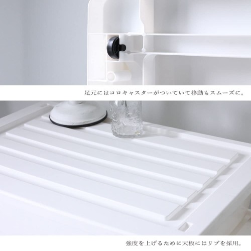 ILC ニューライフワイド収納チェスト 4段 ネイビー W60×D40×H81.5cmの通販は