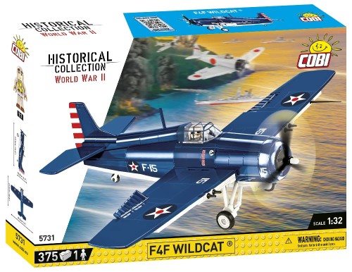 Cobi Historical Collection #5731 F4F ワイルドキャット (アメリカ軍) 1/32スケール
