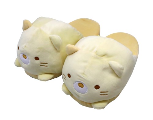 [畑山商事] ぬいぐるみ スリッパ すみっコぐらし ネコ