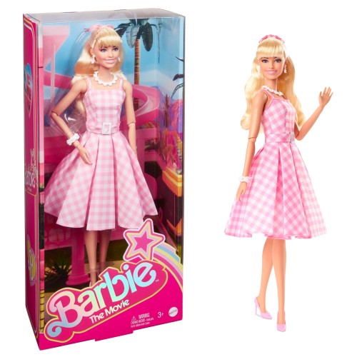マテル(MATTEL) バービー(Barbie) 映画「バービー」 ギンガムドレス着せ替え人形・ドール 3才~ HPJ96
