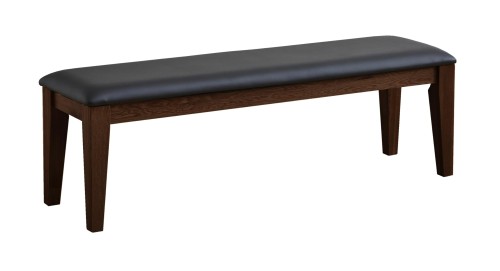 アイロスジャパン ダイニングベンチ 幅126cm ウォールナット無垢材 Leap