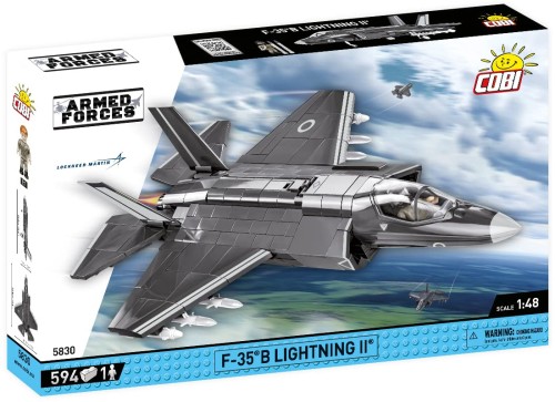 COBI(コビ) ブロック アメリカ軍 飛行機 F-35B ライトニング 1/48 594ピース レゴに互換MADE IN EU5829_1