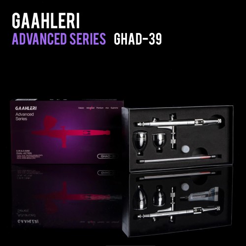 Gaahleri エアブラシ ダブルアクション Advanced Series GHAD-39 (自定心挿入式ノズル構造) ノズル口径0.35  0.5mm模型 塗装_6