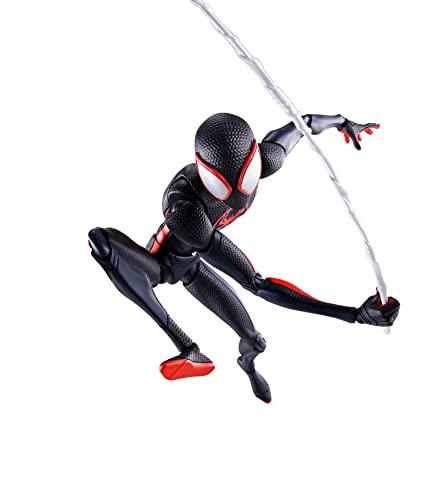TAMASHII NATIONS S.H.フィギュアーツ スパイダーマン:アクロス・ザ・スパイダーバース スパイダーマン(マイルス・モラレス) 約155mm ABSPVC製 塗装済み可動フィギュア BAS63989