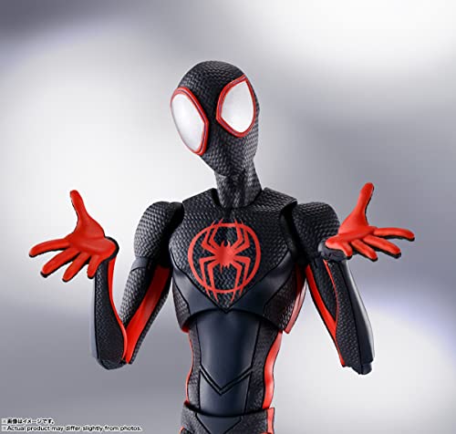 TAMASHII NATIONS S.H.フィギュアーツ スパイダーマン:アクロス・ザ・スパイダーバース スパイダーマン(マイルス・モラレス) 約155mm ABSPVC製 塗装済み可動フィギュア BAS63989_1