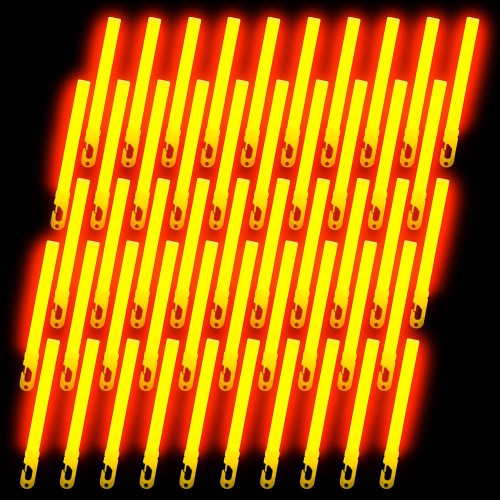 50本入 極オレンジ ルミカ 大閃光（コンベンショナルタイプ） 業務用バルク コンサート ライブ イベント ペンライト ケミカルライト お祭り 夏休み