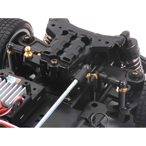 タミヤ(TAMIYA) 1/10 電動RCカーシリーズ No.721 フィアット アバルト 1000TCR ベルリーナ コルサ MB-01シャーシ 58721_7