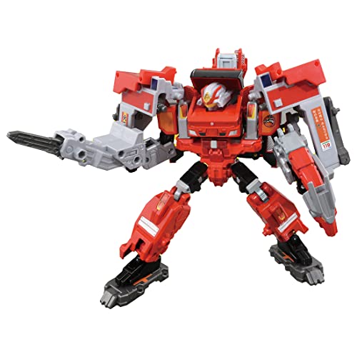 タカラトミー(TAKARA TOMY) トミカ ジョブレイバー ギガントファイヤブレイバー 消防署アーマー DXセット ミニカー おもちゃ 3歳以上