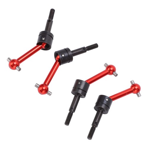 4個メタル RCドライブシャフトドライブシャフトスチール CVD 70mm