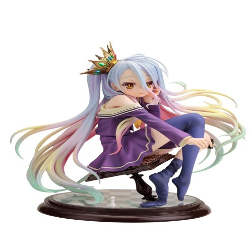 壽屋(KOTOBUKIYA) ノーゲーム・ノーライフ 白 1/7スケール PVC製 塗装済み完成品 フィギュア