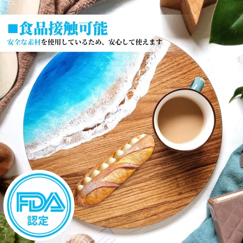 ButiResin エポキシ樹脂 二液性レジン液 大容量 1 gallon/4.3 kg エポキシレジン 2液性レジン液 ハードタイプ セルフレベリング 各種DIY用 epoxy resin_3
