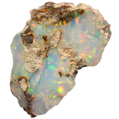 [N2 stone Natural] 天然鉱物 プレシャス オパール (precious opal) - エチオピア産 | 宝石 原石 | (1069 | 一点物 約10.9ct [長辺22mm])