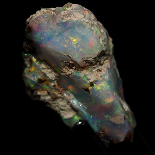 [N2 stone Natural] 天然鉱物 プレシャス オパール (precious opal) - エチオピア産 | 宝石 原石 | (1069 | 一点物 約10.9ct [長辺22mm])_3