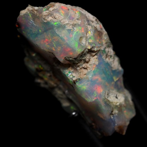 [N2 stone Natural] 天然鉱物 プレシャス オパール (precious opal) - エチオピア産 | 宝石 原石 | (1069 | 一点物 約10.9ct [長辺22mm])_4