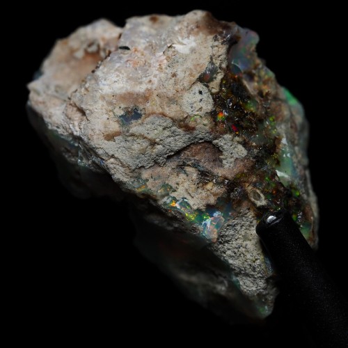 [N2 stone Natural] 天然鉱物 プレシャス オパール (precious opal) - エチオピア産 | 宝石 原石 | (1069 | 一点物 約10.9ct [長辺22mm])_6