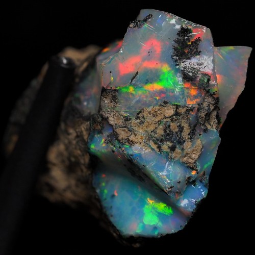 [N2 stone Natural] 天然鉱物 プレシャス オパール (precious opal) - エチオピア産 | 宝石 原石 | (1061 | 一点物 約14ct [長辺21mm])_1